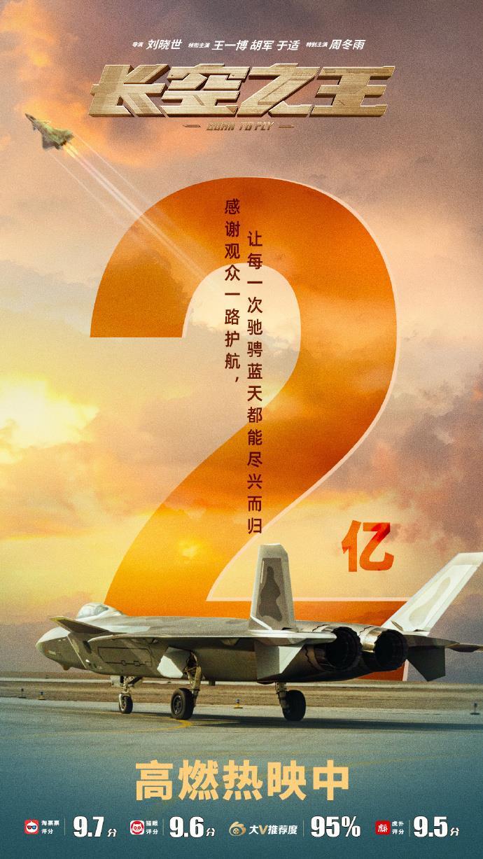 《长空之王》票房2亿 主创走进南部战区空军部队
