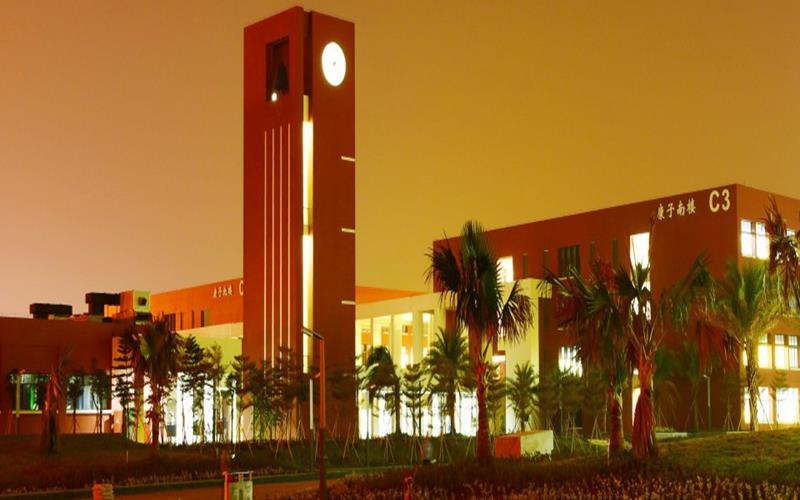 教学楼夜景