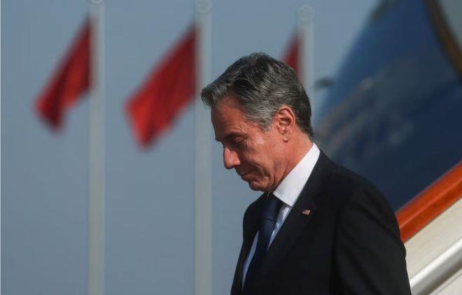 秦刚与布林肯举行会谈，全球瞩目