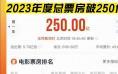 2023中国电影总票房破250亿元 国产影片表现强劲