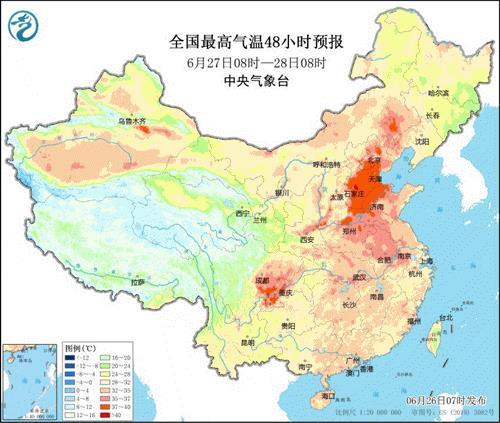 北方高温卷土重来，气温还将高于南方“四大火炉”城市