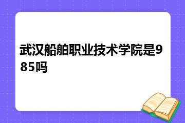 武汉船舶职业技术学院是985吗？