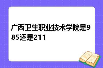 广西卫生职业技术学院是985还是211？