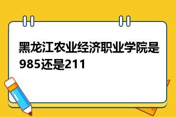黑龙江农业经济职业学院是985还是211？