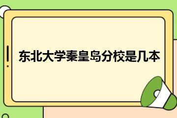 东北大学秦皇岛分校是几本？