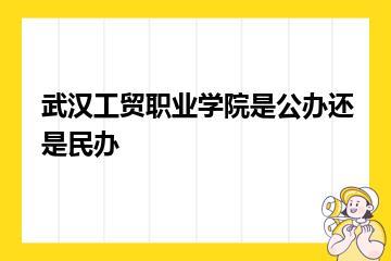 武汉工贸职业学院是公办还是民办？