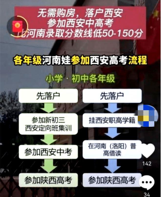 西安市教育局：对部分家长反映的“回流生”资格造假等问题，已成立联合调查组