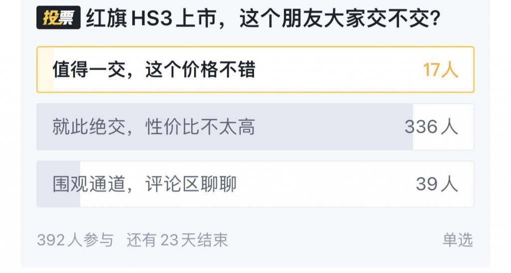 红旗HS3能否成为第三主力车型？