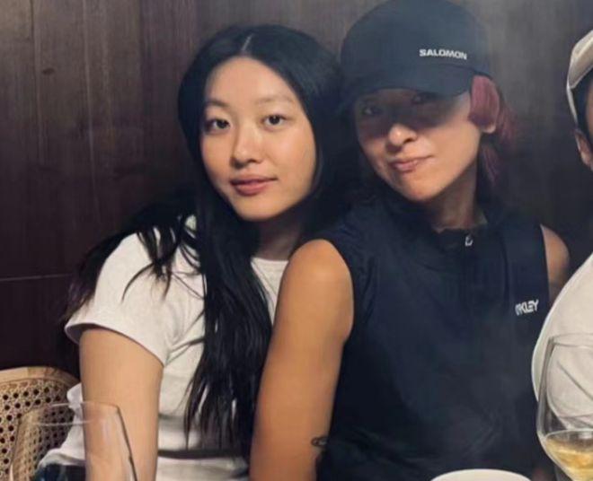 徐濠萦晒与彭于晏合照 女儿扑向陈奕迅怀里好有爱