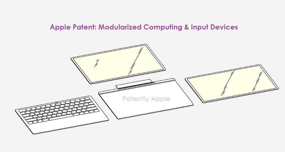 苹果 MacBook 新专利：模块化可拆卸设计，按需搭配键盘、屏幕等