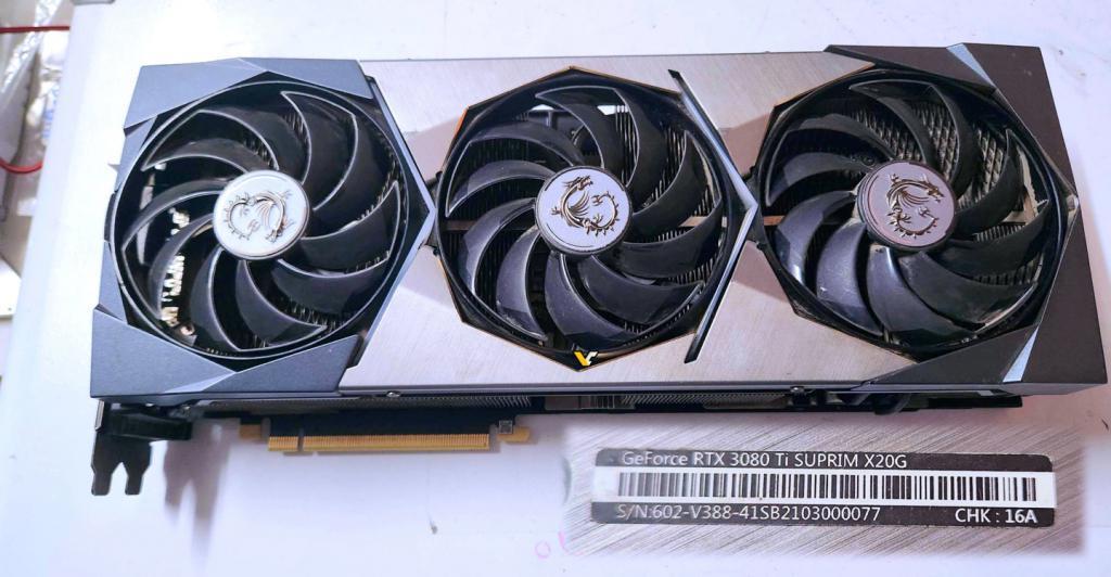 英伟达未发布的 RTX 3080 Ti 20G 显卡曝光