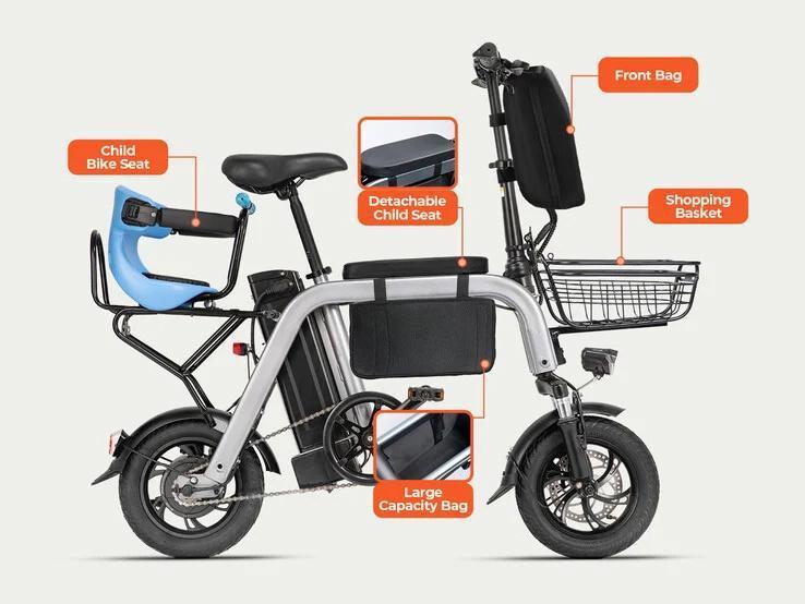 Mihogo推出迷你电动自行车：100公里续航、19Kg重，众筹价399美元