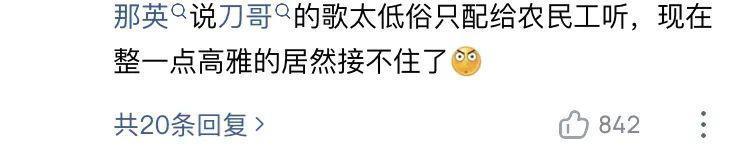 刀郎的新歌让那英被300万人骂？