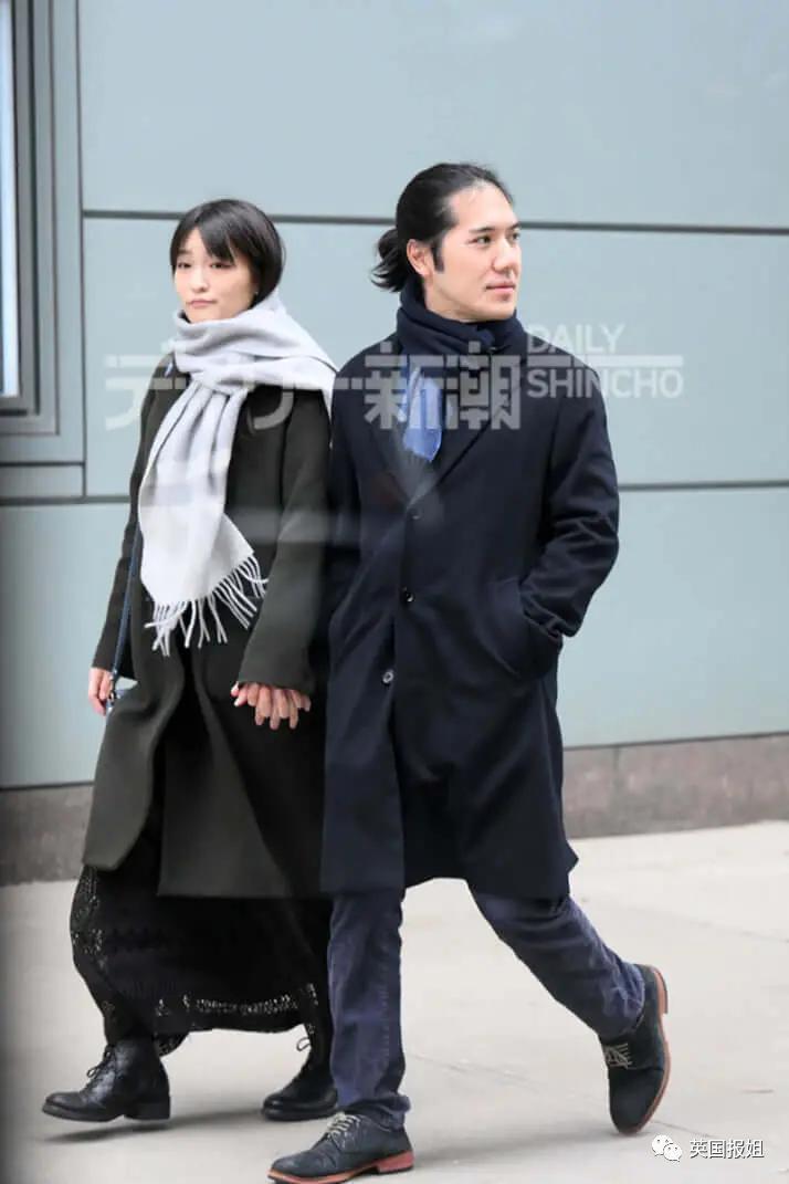 真子公主与驸马“私奔”美国！律师上岸、牵手挤公交超幸福