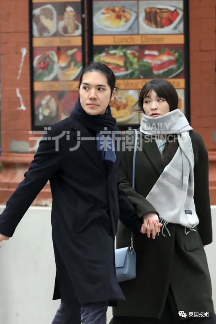 真子公主与驸马“私奔”美国！律师上岸、牵手挤公交超幸福