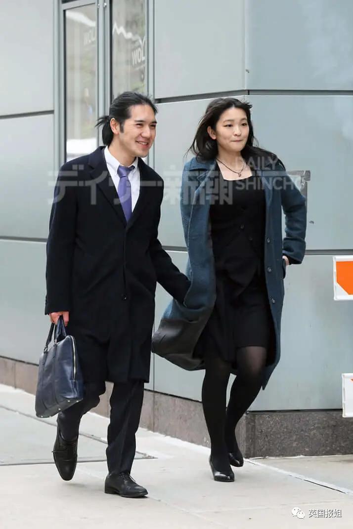真子公主与驸马“私奔”美国！律师上岸、牵手挤公交超幸福