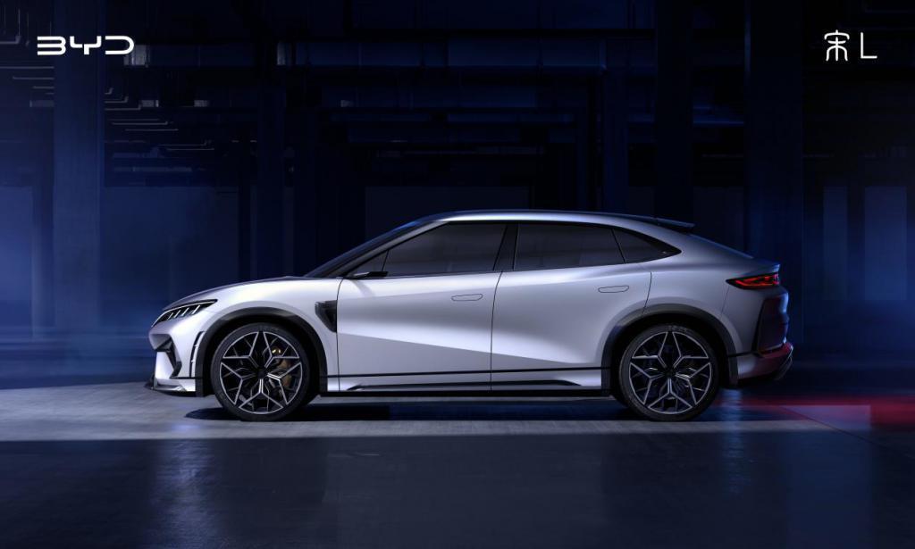 比亚迪“B 级纯电猎装 SUV”宋 L 量产车正式亮相