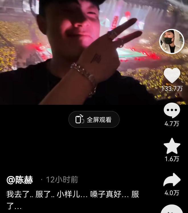 陈赫带张子萱看鹿晗演唱会秀恩爱，陈赫鹿晗搞笑互动