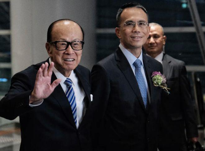 96岁李嘉诚庆生画面曝光，和员工一起庆祝俩儿子没现身