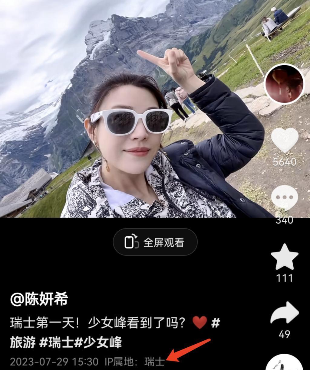 陈妍希带儿子瑞士度假，6岁小星星玩滑车和陈晓如复制粘贴