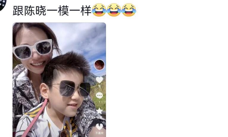 陈妍希带儿子瑞士度假，6岁小星星玩滑车和陈晓如复制粘贴
