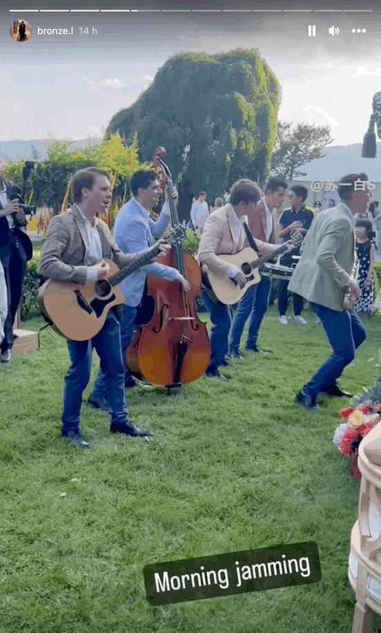 甄子丹汪诗诗补办婚礼，一窥这对cp牵起的神秘港圈交际网