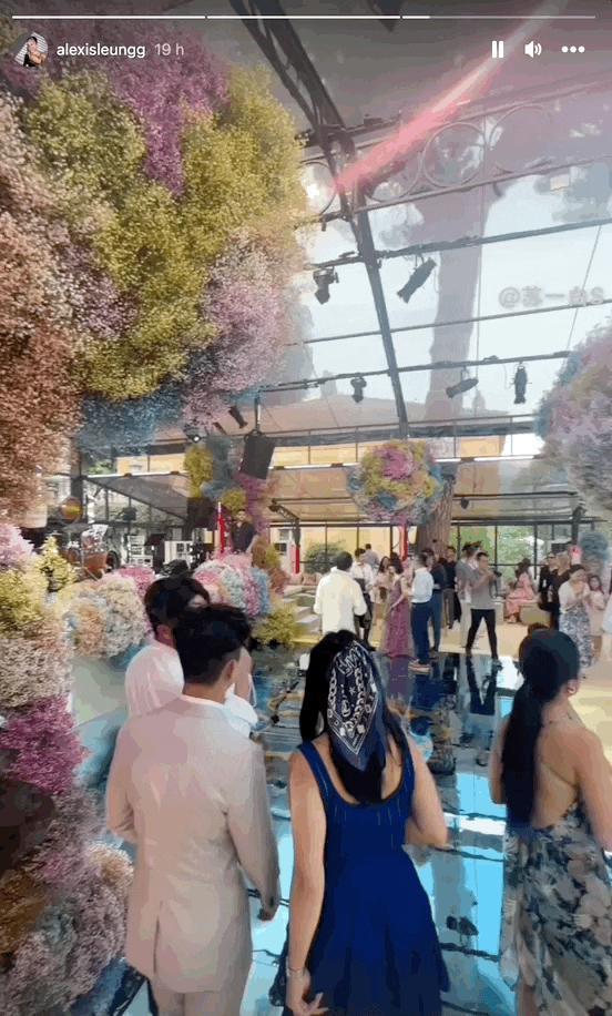 甄子丹汪诗诗补办婚礼，一窥这对cp牵起的神秘港圈交际网