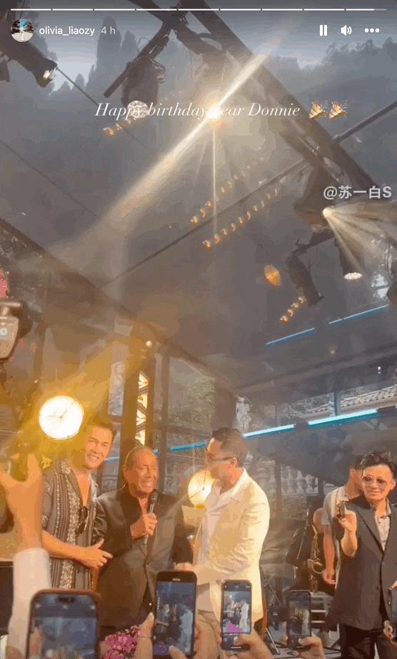 甄子丹汪诗诗补办婚礼，一窥这对cp牵起的神秘港圈交际网