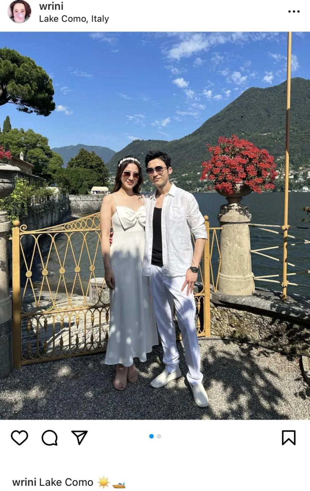 甄子丹汪诗诗补办婚礼，一窥这对cp牵起的神秘港圈交际网