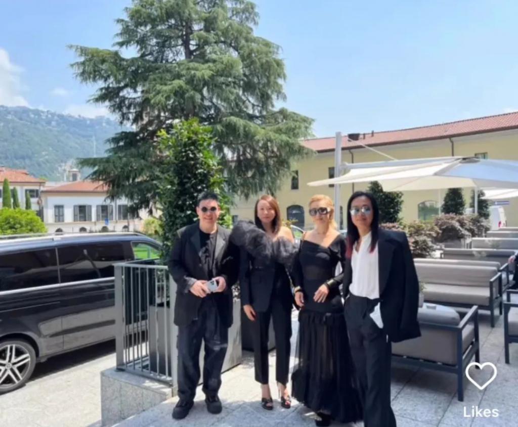 甄子丹汪诗诗补办婚礼，一窥这对cp牵起的神秘港圈交际网