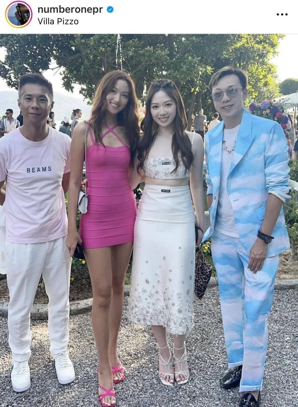 甄子丹汪诗诗补办婚礼，一窥这对cp牵起的神秘港圈交际网