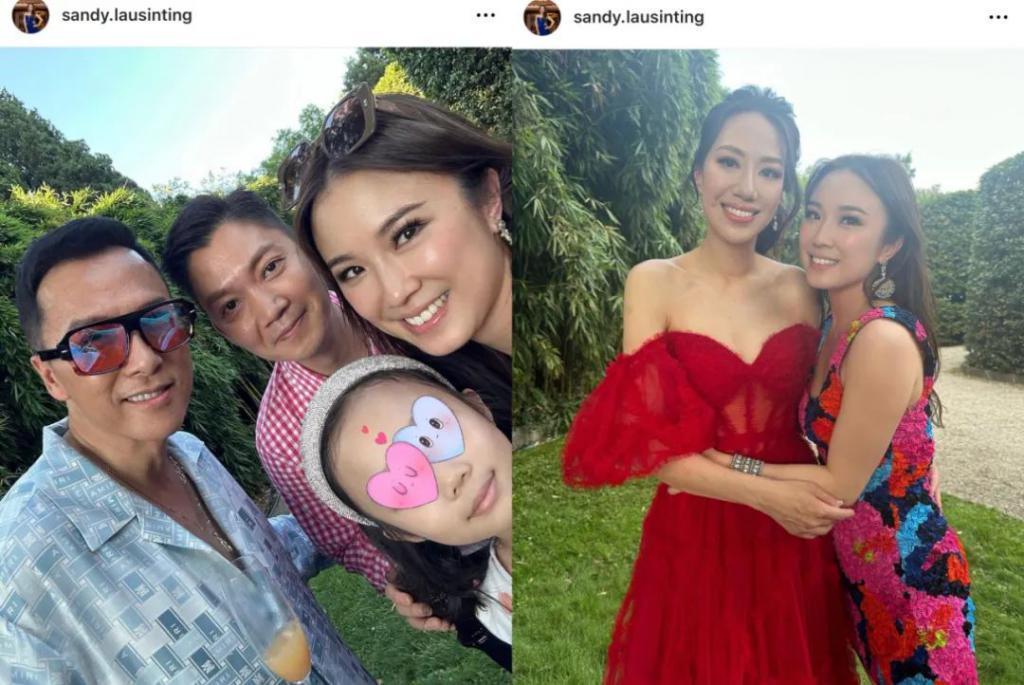 甄子丹汪诗诗补办婚礼，一窥这对cp牵起的神秘港圈交际网