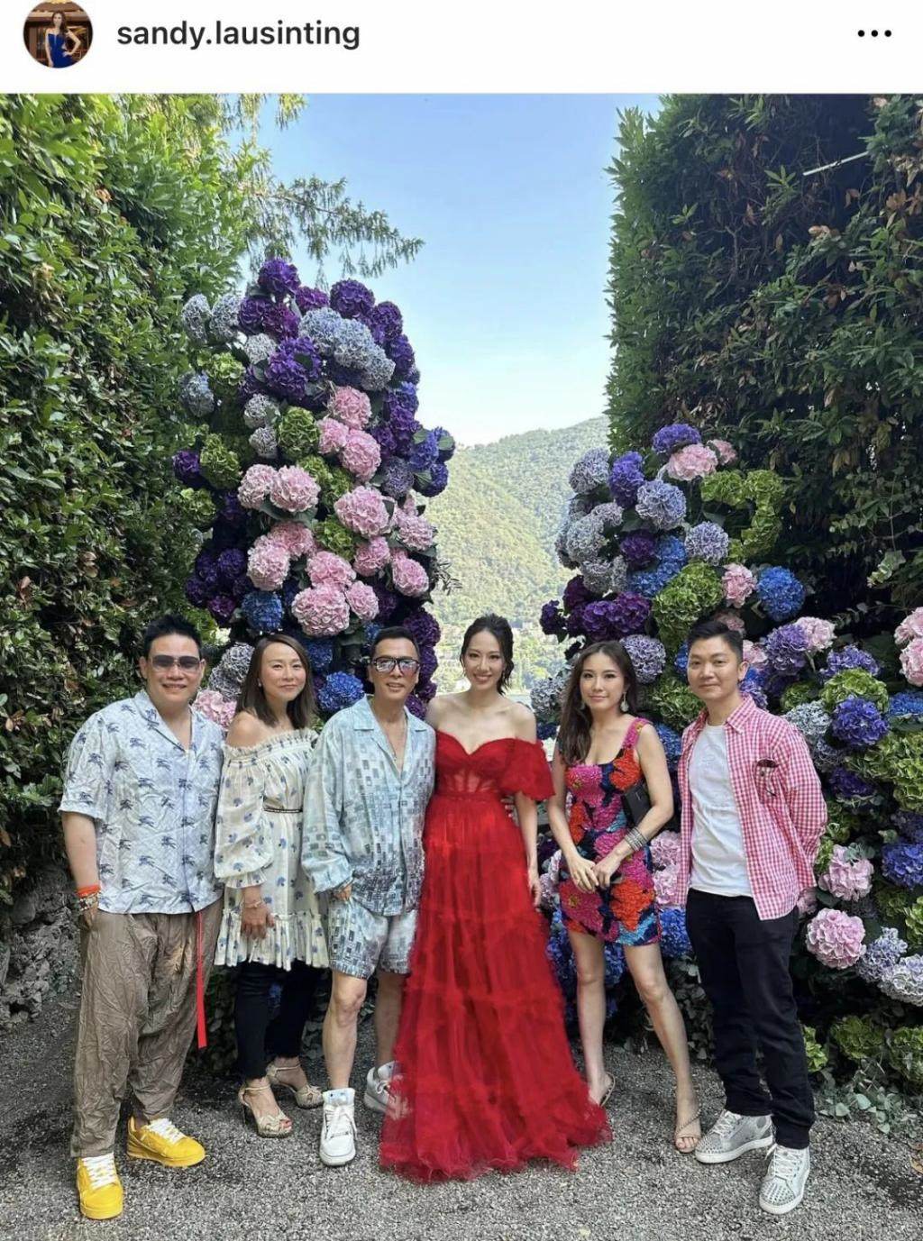 甄子丹汪诗诗补办婚礼，一窥这对cp牵起的神秘港圈交际网