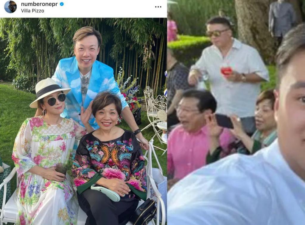 甄子丹汪诗诗补办婚礼，一窥这对cp牵起的神秘港圈交际网