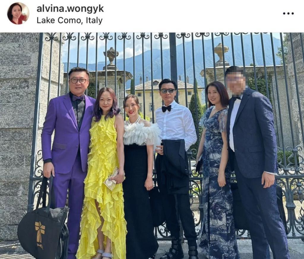 甄子丹汪诗诗补办婚礼，一窥这对cp牵起的神秘港圈交际网