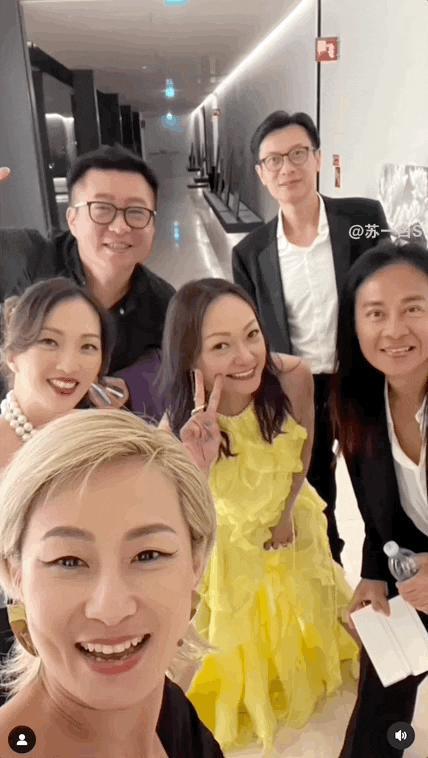 甄子丹汪诗诗补办婚礼，一窥这对cp牵起的神秘港圈交际网