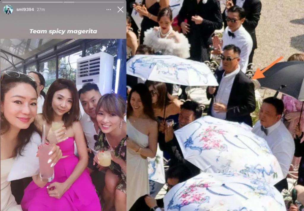 甄子丹汪诗诗补办婚礼，一窥这对cp牵起的神秘港圈交际网