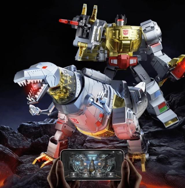 乐森推出了一款8499元的钢锁G1旗舰系列机器人，能够支持人/龙双形态自动变形。