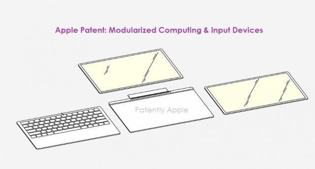 苹果 MacBook 最新专利：可拆卸模块化设计，根据需要搭配键盘、屏幕等