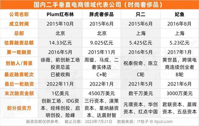那些资本上亿元投资的垂直二手电商公司还有发展前景吗？它们的状况如何呢？