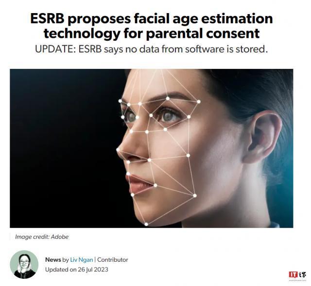 ERSB提案：应用面部识别来预测儿童年龄并推测其父母身份。