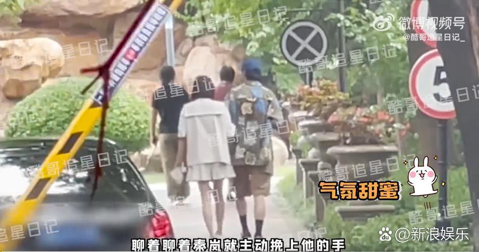 曝秦岚魏大勋手挽手回家