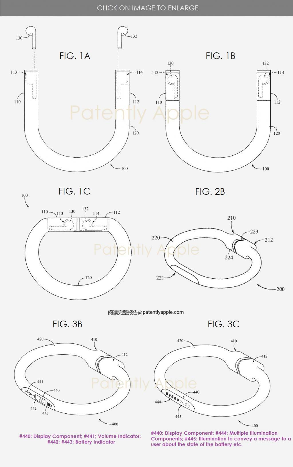 苹果 AirPods 耳机新专利：将充电盒打造成“项链”和“钥匙圈”