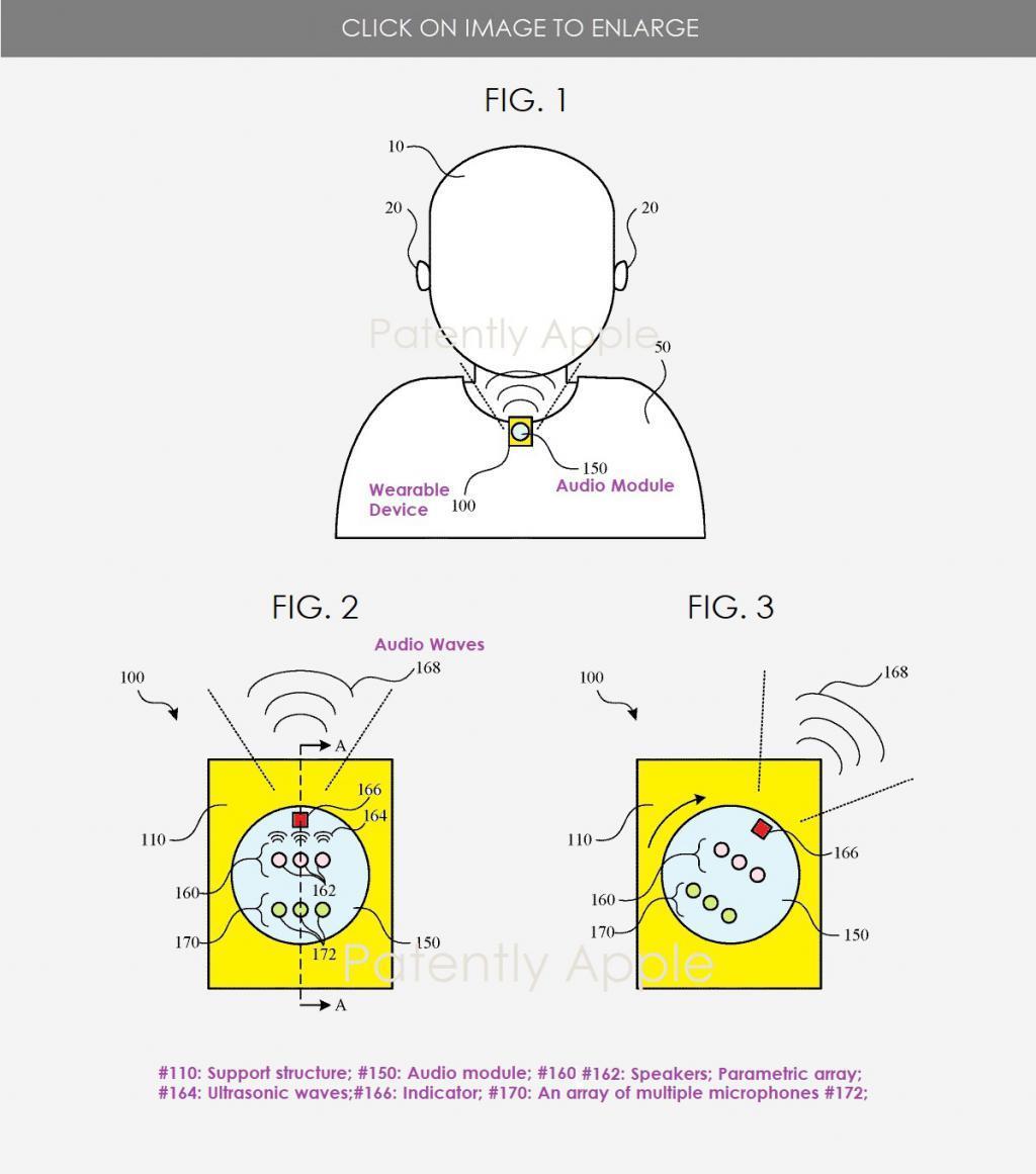 苹果 AirPods 耳机新专利：将充电盒打造成“项链”和“钥匙圈”
