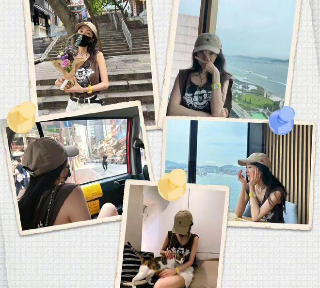 港媒曝杨幂到香港看小糯米，小糯米越长越像妈，母女感情深