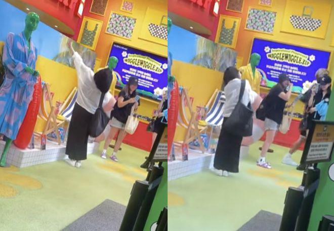 小S带3个女儿游韩国 15岁二女儿穿搭成熟身材吸睛