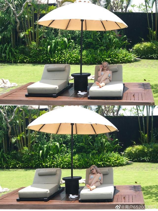 周扬青晒马尔代夫度假照 穿泳衣秀前凸后翘超火辣