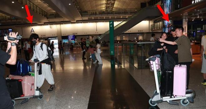 谢霆锋与16岁长子合体返港，机场晒温馨父子情，细节尽显严父家教