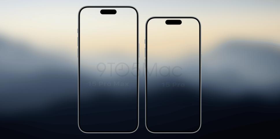 iPhone 15 Pro系列屏幕黑边大对比：较 iPhone X 缩小了 30%