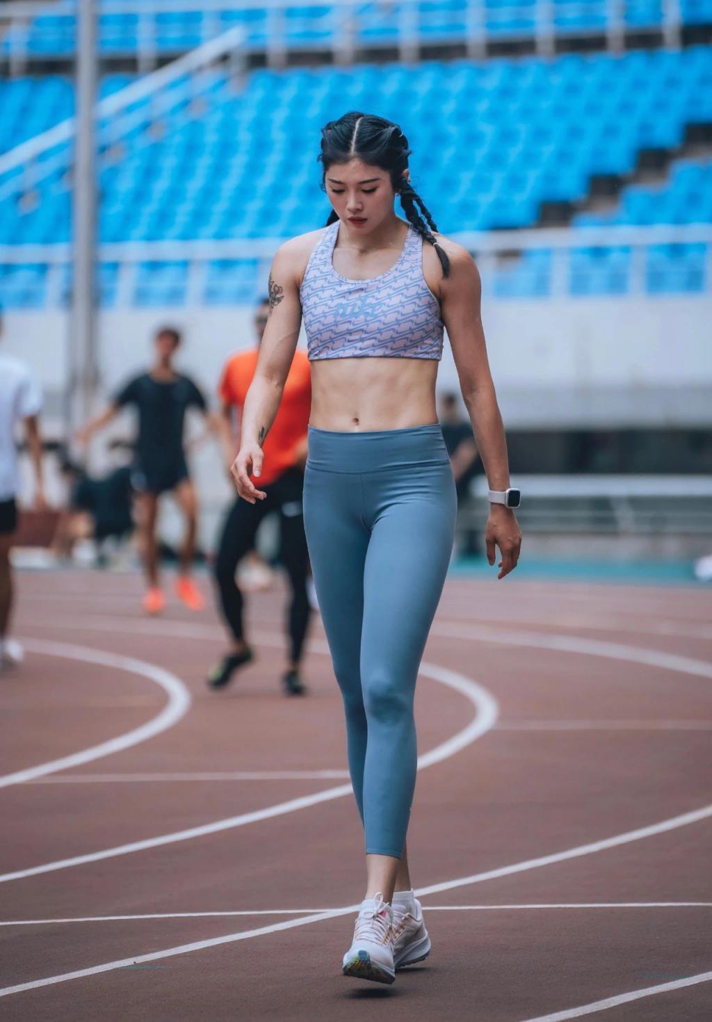 真正大长腿！太美了！最美田径女神？